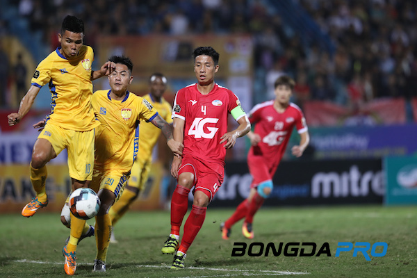 Lịch thi đấu bóng đá hôm nay 16/7: SLNA vs Sài Gòn