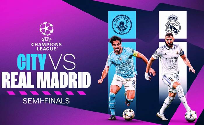 Xem trực tiếp Man City vs Real Madrid, 2h ngày 18/5 kênh nào ngoài FPT?