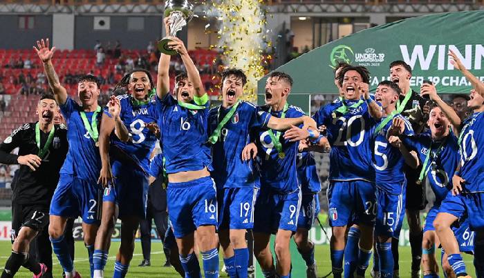 U19 Italia lần thứ 2 vô địch U19 châu Âu sau chiến thắng U19 Bồ Đào Nha