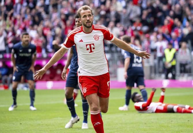 Harry Kane tiếp tục ghi dấu ấn đáng kể trong màu áo Bayern Munich