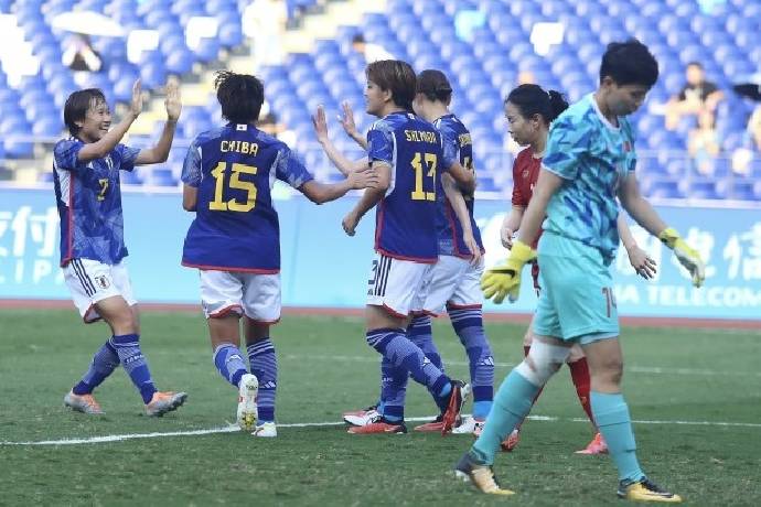 Thua đậm nữ Nhật Bản 0-7, tuyển nữ Việt Nam còn rất ít hy vọng đi tiếp