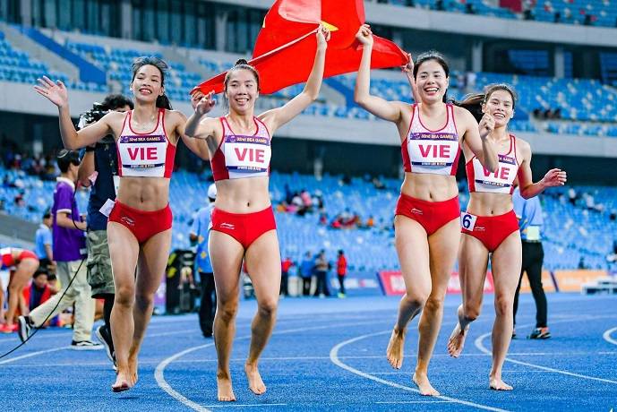 Vì sao đội 4x400m tiếp sức nữ Việt Nam hụt huy chương ASIAD 19?