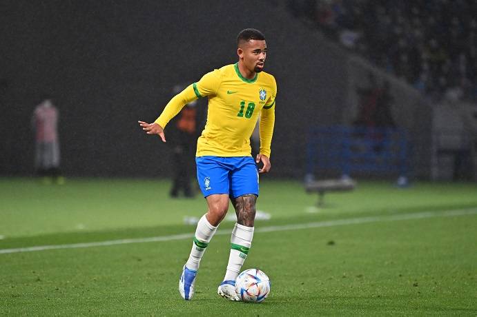 Arsenal không hài lòng với Brazil về việc gọi Gabriel Jesus lên tuyển