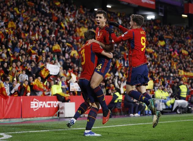 Thắng dễ Georgia, Tây Ban Nha thống trị bảng A vòng loại Euro 2024