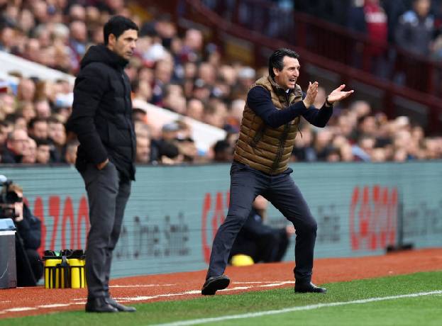 HLV Arsenal lo ngại Aston Villa ngáng chân trong cuộc đua vô địch