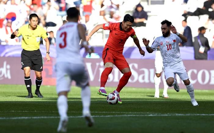 Son Heung-min im tiếng, Hàn Quốc vẫn thắng đậm Bahrain ở Asian Cup 2023