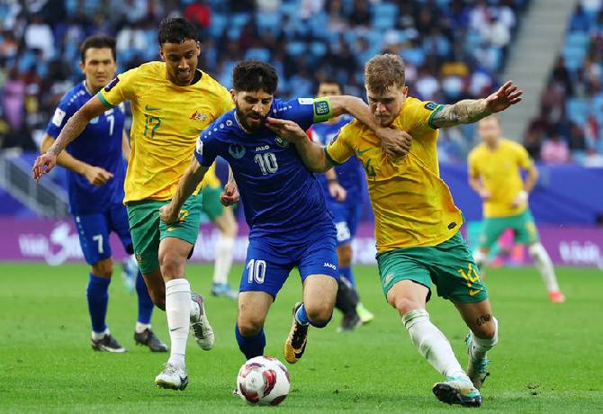 Asian Cup 2023 bảng B: Úc chia điểm với Uzbekistan, Syria đầy hy vọng