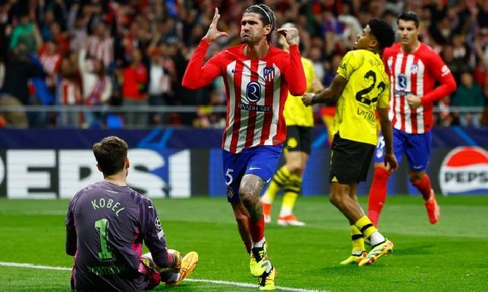 Thua Atletico Madrid, Dortmund nguy cơ dừng bước ở Champions League