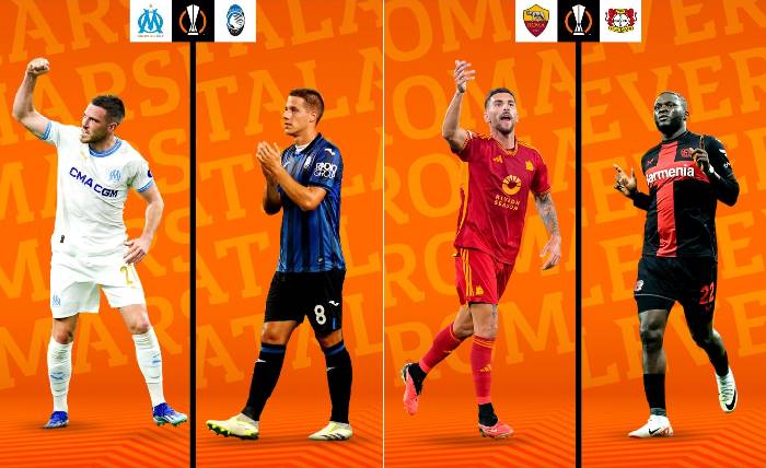 Lịch thi đấu bán kết Europa League 2023/24: AS Roma vs Leverkusen
