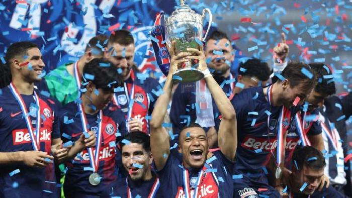 PSG hoàn tất cú ăn ba giải quốc nội, món quà chia tay Mbappe
