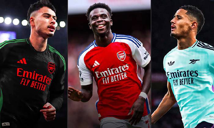 Danh sách cầu thủ Arsenal mùa giải 2024/25 mới nhất, đầy đủ nhất