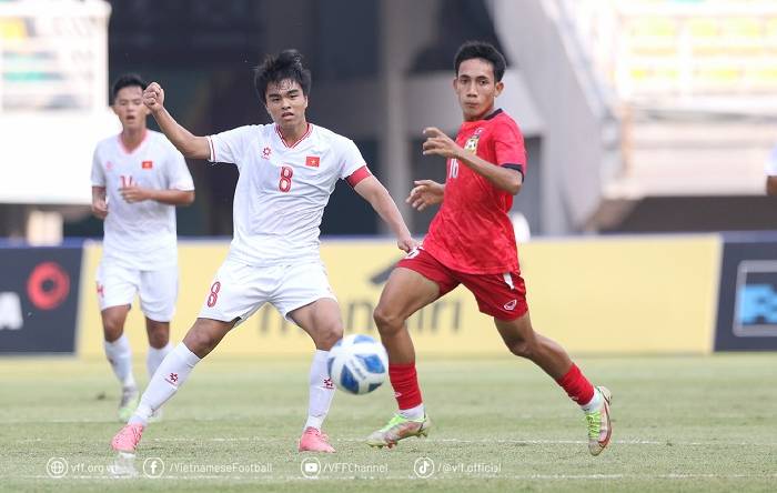 Thắng U19 Lào dễ dàng  U19 Việt Nam rời giải ở vị trí nhì bảng