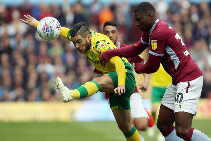 Kết quả Aston Villa 1-2 Norwich: Norwich chính thức vô địch Hạng Nhất Anh 2018/19