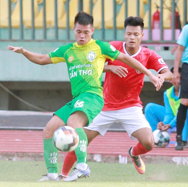Cần Thơ 0-0 Bình Phước: Hoà nhạt nhà, đội bóng xứ Đông Nam Bộ khó rời hạng 3