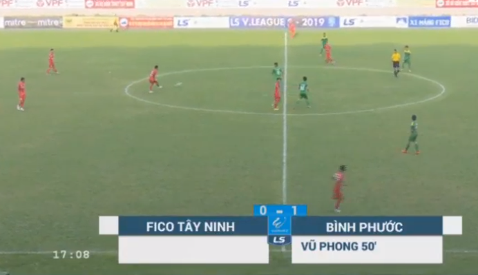 Tây Ninh 0-1 Bình Phước: Vũ Phong lập siêu phẩm, Bình Phước áp sát ngôi đầu