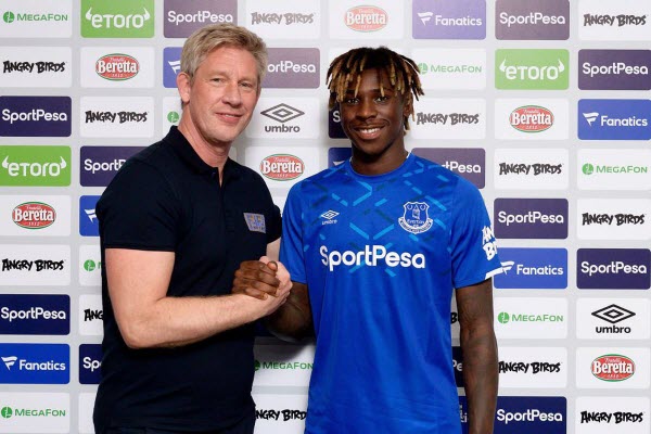 Moise Kean chính thức gia nhập Everton